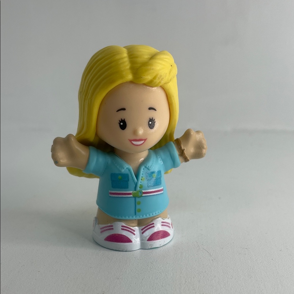 Little People Barbie Blue Shirt